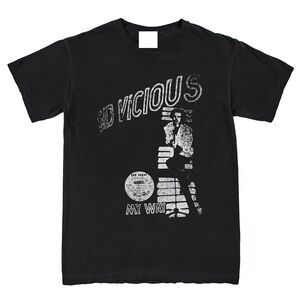 New Rare Sid Vicious My Way Punk Rock Retro Unisex T-Shirt